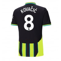 Manchester City Mateo Kovacic #8 Fußballbekleidung Auswärtstrikot 2024-25 Kurzarm